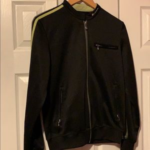 Ben Sherman striped sleeve track jacket.